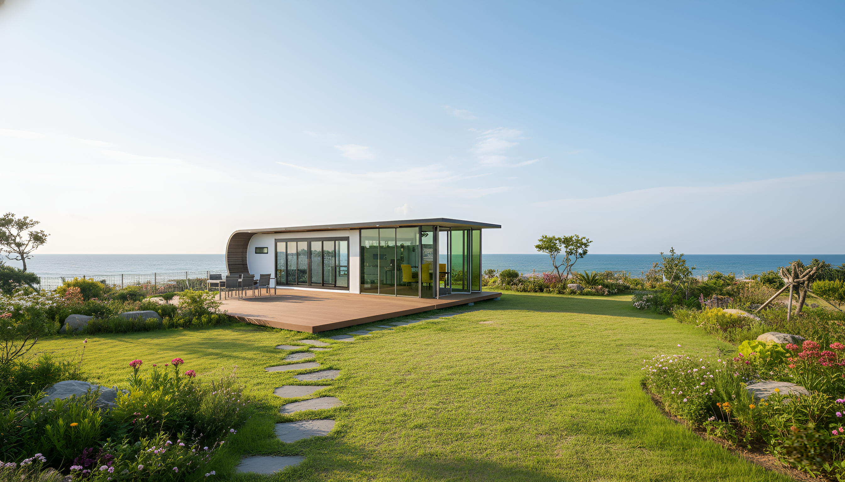 모던한 내부 인테리어